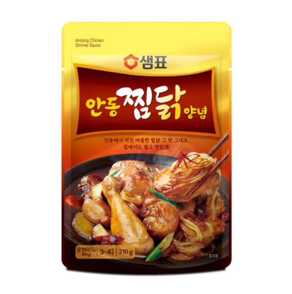 Sempio Andong Jjimdak Sauce 210g/샘표 안동찜닭양념 210g